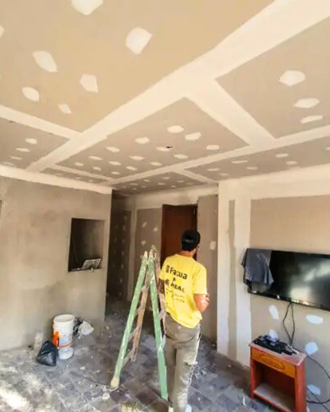 Foto de un proyecto de pintura de interiores realizado por WolfColors en el barrio de Palermo